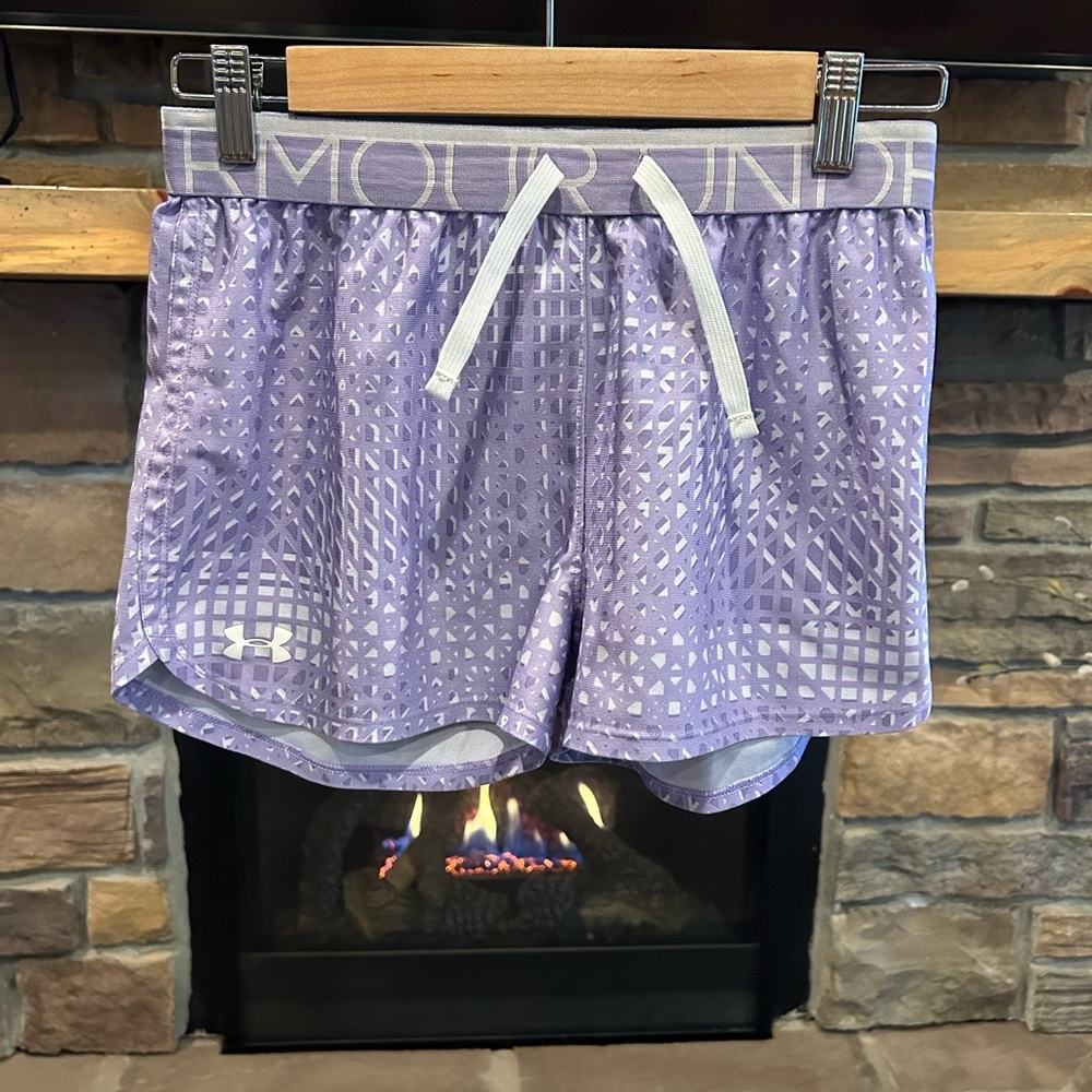 Woman’s Purple Athletic Shorts